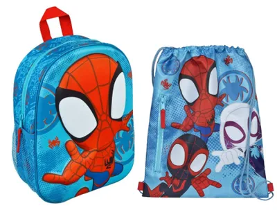 Image de Ensemble de sacs Spiderman : sac à dos et sac de sport - Spidey