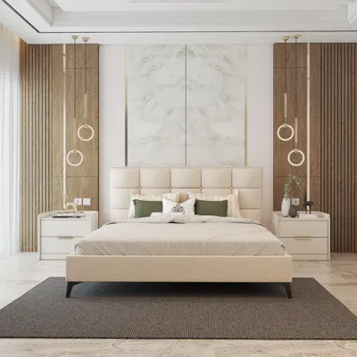 Produktbild von SISI Polsterbett Bett 160×200 cm, ohne Matratze, Stoffbezug, Aragon 03