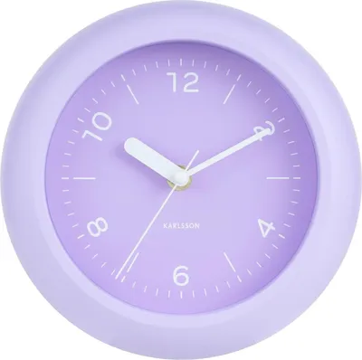 Produktbild von Karlsson - Wanduhr Slope - Sanftes Lila - Ø20cm