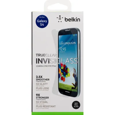 Produktbild von Belkin TrueClear InvisiGlass, Samsung Galaxy S4, Handy/Smartphone, Samsung, Transparent