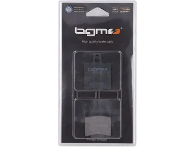 Image de Plaquettes de frein BGM 39,8x54mm pour Aprilia SR 50, MBK Nitro, Yamaha Aerox, Jog, Neo's, Zest