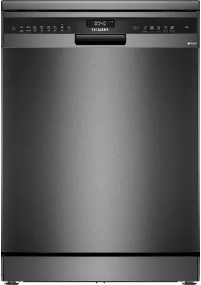 Produktbild von Siemens iQ500 SN25EC13CE, Freistehend, Standardgröße (60 cm), Schwarz, Edelstahl, Schwarz, Weiß, Berührung