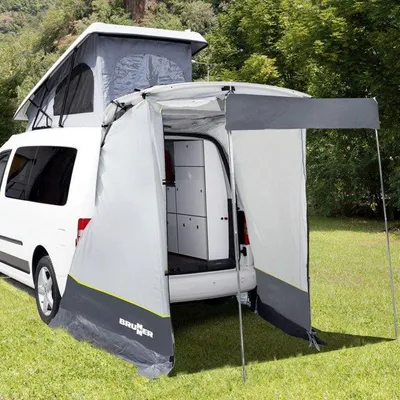 Obrázek produktu pro BRUNNER zadní stan Pilote VW Caddy autobusový stan pro zadní dveře markýza 3000 mm vodní sloupec