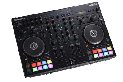 Produktbild von Roland DJ-707M, USB Typ-B, XLR, AC, 2 A, LCD, Kensington
