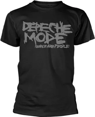 Produktbild von Depeche Mode - "People Are People" T-Shirt für Herren/Damen Uni PH2783 (M) (Schwarz)