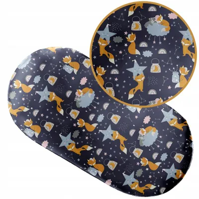 Produktbild von Spannbettlaken mit Gummizug 38x80 cm für Kinderwagen Moseskorb Wiege 100% Baumwolle