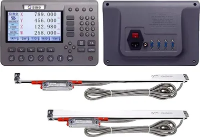 Obrázek produktu pro Sada digitálního displeje, velký LCD displej, vysoká přesnost, DRO-2PCS KA300