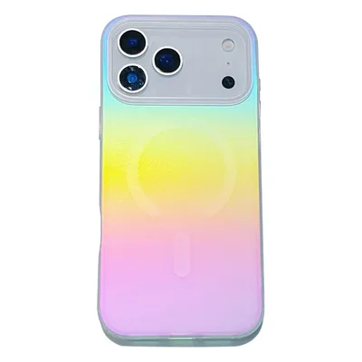 Produktbild von Handytaschen, Hülle für iPhone 17Pro Max, mit MagSafe, Frosted Gradient Acryl Schutzhülle , Sturzfest, Stoßfeste, Anti-Fingerabdruck