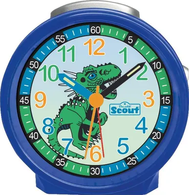 Produktbild von Scout Kinder Wecker "Blue Dino" 280001063