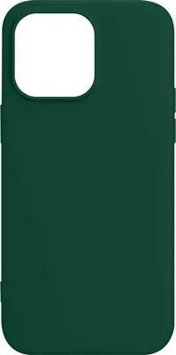 Immagine prodotto di Custodia in silicone morbido Avizar, effetto "soft touch", per Apple iPhone 15 Pro, colore verde