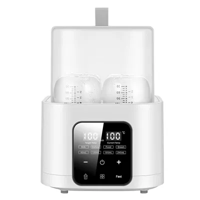 Produktbild von Flaschenwärmer Baby mit Sterilisator,200W Milchflaschenwärmer mit Fernbedienung, Warmhalten&Dampfsterilisation, BPA frei für Muttermilch und Babykost