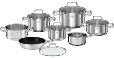Produktbild von Rösle Topf Set 8-tlg. Moments Edelsathl