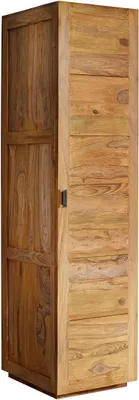 Image de MASSIVMOEBEL24 | Armoire penderie 48x61 Palissandre huilé Brun NATURE BROWN #502