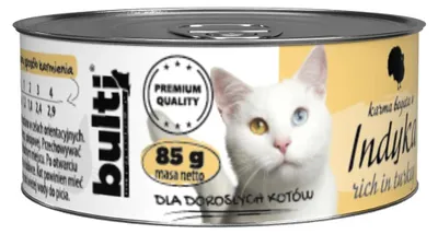 Immagine prodotto di BULTI Luncheon Carne ricca di tacchino per gatti 85g