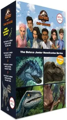Immagine prodotto di Camp Cretaceous: Il cofanetto deluxe con la versione romanzata per ragazzi (Jurassic World: Camp Cretaceous)
