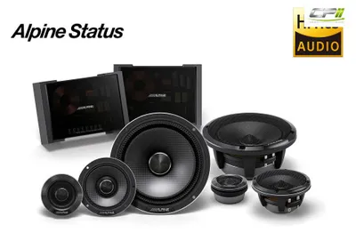 Produktbild von Alpine Status 3-Wege Komponenten-Lautsprecher Hi-Res 16, 5 cm für PKW