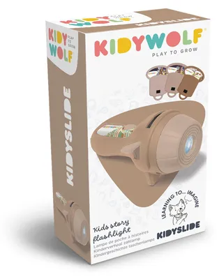 Produktbild von Kidywolf Projektor Taschenlampe grau inkl. 3 Bildscheiben