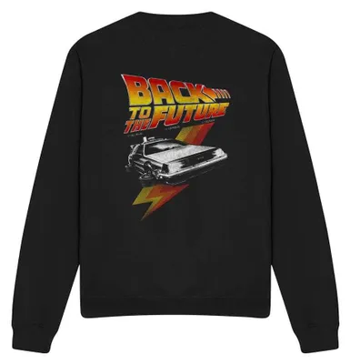 Immagine prodotto di Felpa unisex per uomo/donna, ispirata a "Ritorno al Futuro", modello TV36431 (taglia S), colore nero