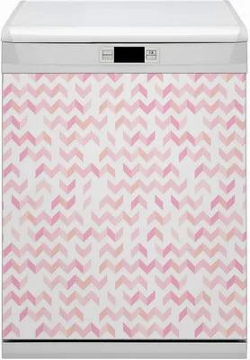 Produktbild von Küche Dekorative Magnete  Magnet Folie für Geschirrspüler 60x70 cm   - Geometrischer Fischgräten