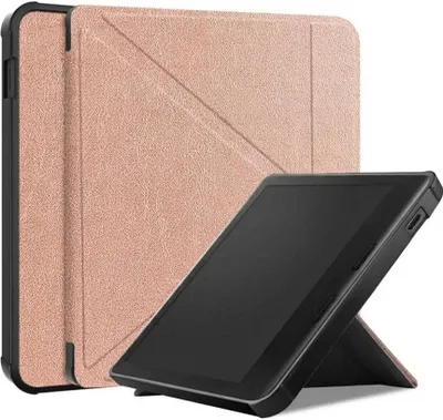 Produktbild von imoshion Klappbare Klapphülle Kobo Libra Colour - Rosé gold