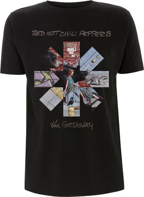 Image de Red Hot Chilli Peppers - "Getaway" T-shirt homme/femme unie RO419 (XL) (Noir)