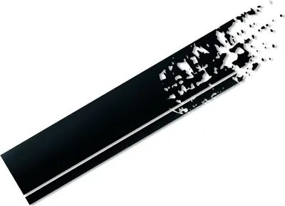 Produktbild von Foliatec Autoaufkleber FO33911 Schwarz 2 Stk