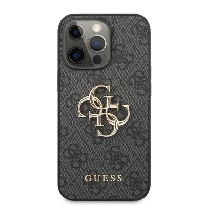 Produktbild von Guess 4G Big Metal Logo - pouzdro pro iPhone 13 Pro Max (šedé)