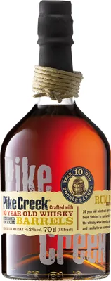 Produktbild von Pike Creek 10 Jahre Rum Barrel Finished Canadian Whisky | 42 % vol | 0,7 l