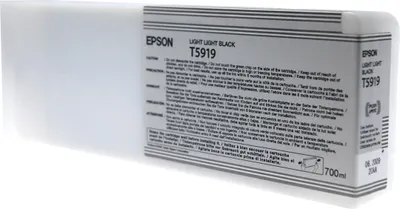 Image de Epson Tintenpatrone light light schwarz T 591 700 ml T 5919