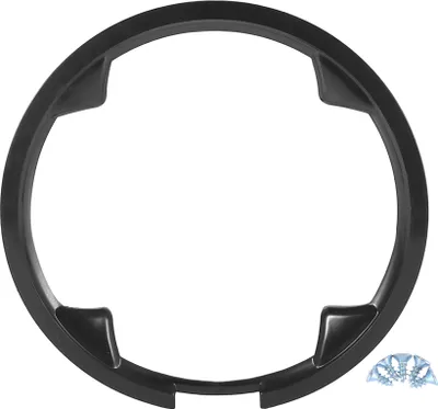 Produktbild von Kettenradabdeckung 48 Zähne Kettenblatt Schützen 12 cm Fahrrad Kettenrad Schutzhülle Schwarz