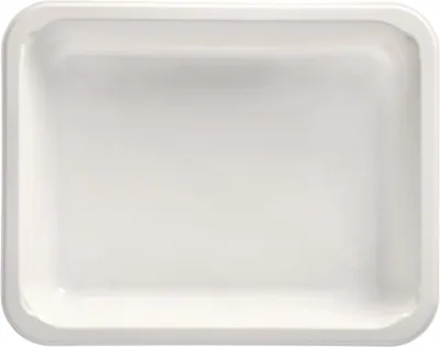 Produktbild von 50 Mikrowellenschalen, PP ungeteilt 1330 ml 4,9 cm x 22,7 cm x 17,8 cm weiss