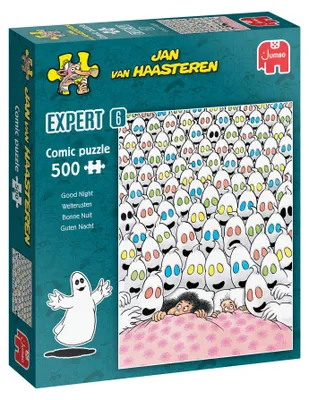Produktbild von Jumbo jan van haasteren jigsaw puzzle - expert 6 welterusten - 500pcs.