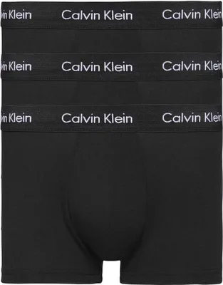 Produktbild von CALVIN KLEIN Herren Baumwolle Stretch Pants 3er Pack schwarz Größe XL