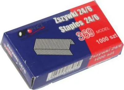 Produktbild von Metall-Heftklammern 24/6 Standard 1 op - 1000 Stück
