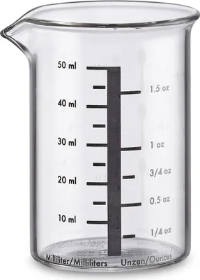 Zdjęcie produktu dla Küchenprofi Messbecher 50 ml, Glas 911953550 4007371072076
