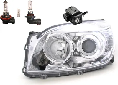 Immagine prodotto di Fari Osram Night Breaker Laser compatibili con Toyota Rav4, lato sinistro, con motore di regolazione. Codici: 8117042311, 8117042310, 8566152010, 26056AX600. Johns