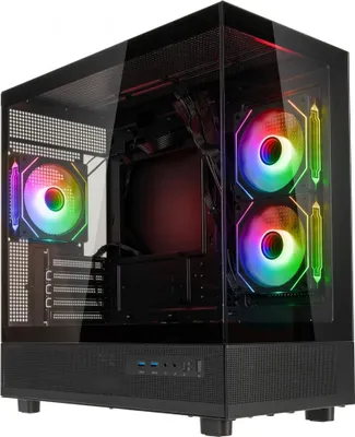 Immagine prodotto di GSI SmartAssembly ARGB Vetro Micro-ATX Case