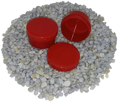 Produktbild von 50 Salbendosen Kruken Rot Tiegel 6 ml