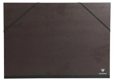 Produktbild von Clairefontaine 3329680447002, Konventioneller Dateiordner, Schwarz,Mix 70%, 339 mm, 271 mm, 1 Stück(e)