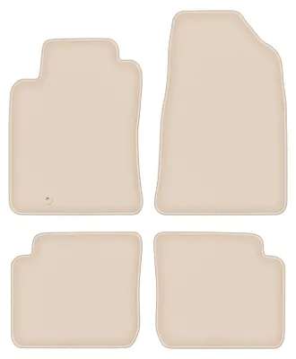 Produktbild von DURBAN Beige Velours-Fußmatten-Set für Toyota Camry IV Limousine (1994-1998)