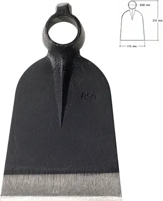 Produktbild von Hacke Maurer ohne Stiel 219/  650 Gramm