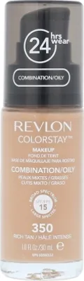 Zdjęcie produktu dla Revlon Colorstay Makeup Combination Oily Skin 30 ml 350 Rich Tan