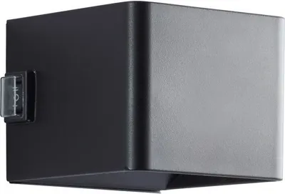 Zdjęcie produktu dla Lampa Ścienna Zewnętrzna Magnetyczna ISEO LED, Rechargeable, Z Czujnikiem, 4W 300lm 3000K, Czarna