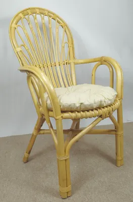 Produktbild von Rattansessel , Rattanstuhl Modell Palmito , Rattan Natur