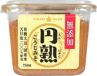 Produktbild von Hikari Miso | Mutenka Enjuku Koji - Hell - 750g - Japanische Paste - Sojabohnen