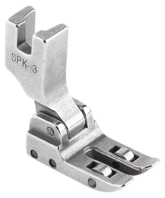 Nähmaschinen-Presserfuß, Rollenfuß, 1 Stück, Stahl