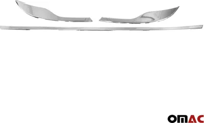 Immagine prodotto di Modanatura fanale posteriore per Fiat Tipo 2015-2025 acciaio inox argento 3pz