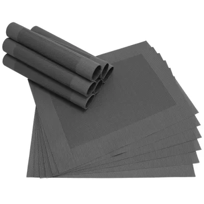 Produktbild von Tischset BORDA schwarz Tischunterlage als Tischdeko