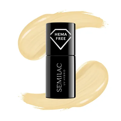 Produktbild von Semilac UV Gel Nagellack, Farbton Yellow Petunia 589, 7 ml
