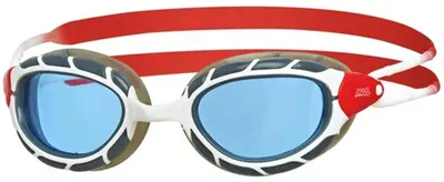 Produktbild von Zoggs Schwimmbrille Predator Rot Weiß Klein